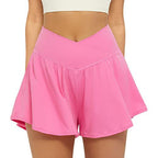 ECLAIRE™ – Simple Flowy High Waist Active Skort