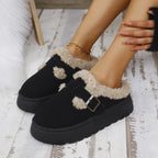 TAZA™ - Comfy Platform Mini Boots Slippers