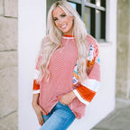 BAILEY™ – Lightweight Patchwork Batwing Top