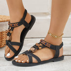 ZAVI™ – Chic Casual Strappy Summer Flats