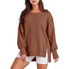 DAMIT™ - Casual Oversized Long Sleeve Crewneck Sweatshirt