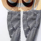 KRISTEL™ – Vintage Flowy Checkered Puff Sleeve Blouse