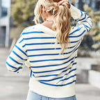 SHIPRAH™ - Casual Basic Long Sleeve V-Neck Top