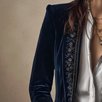 Nuria™ | Elegant Velvet Jacket