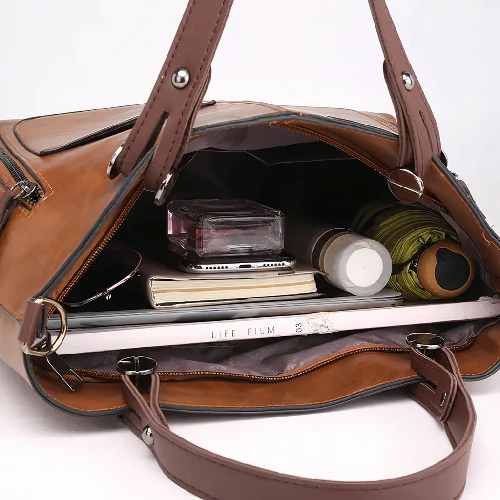 Rebecka™ | Vintage Leather Bag