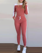 FARRAH™ – Relaxed Fit Sporty Two-Piece Set