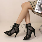 GAYLE™ – Elegant Mesh High Heels