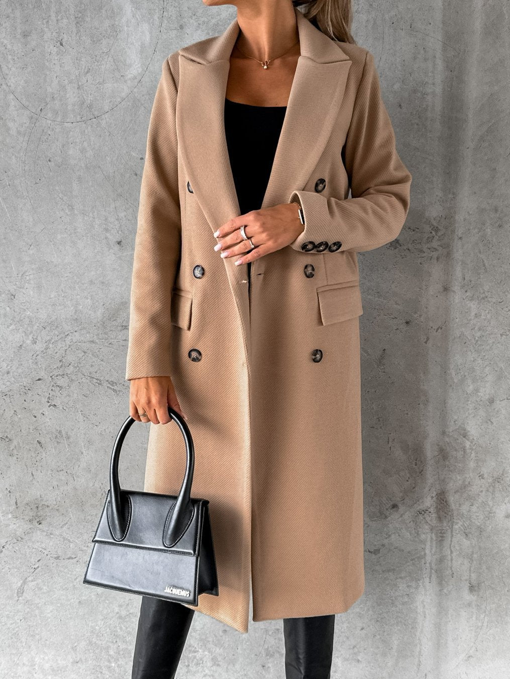 Averra™ - Classic Elegant Long Coat