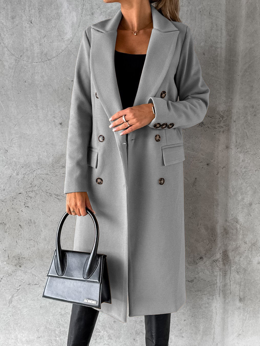 Averra™ - Classic Elegant Long Coat