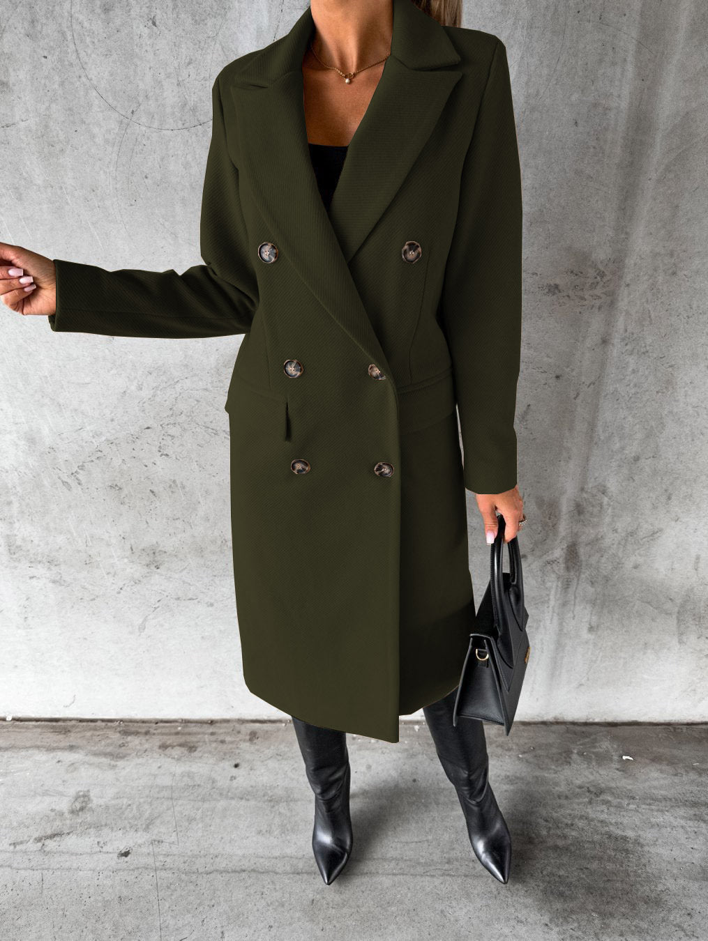 Averra™ - Classic Elegant Long Coat