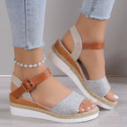 CHARLENE™ – Relaxed Style Wedge Sandals