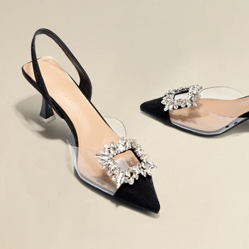 ROCHELLE™ – Sophisticated Sparkle Pointed Heels