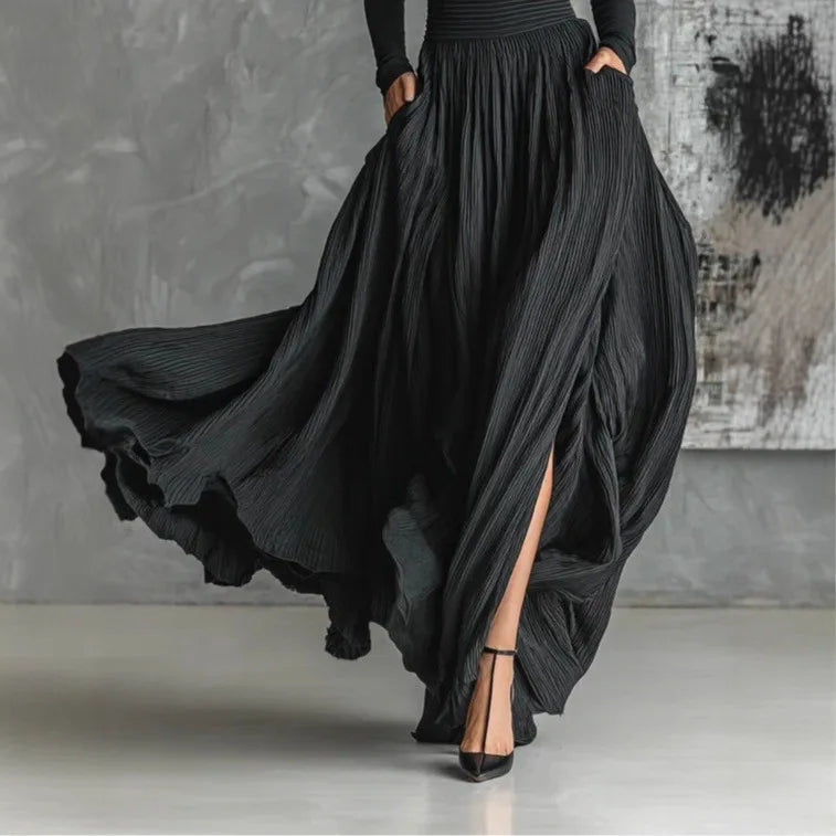 Zofia – Maxi Skirt with High Waist and Blouse