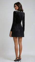 Véronique - velvet mini dress