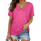 EILY™ - Classic V-Neck Loose Fit Shirt