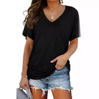 EILY™ - Classic V-Neck Loose Fit Shirt