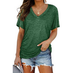 EILY™ - Classic V-Neck Loose Fit Shirt