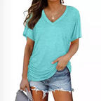 EILY™ - Classic V-Neck Loose Fit Shirt
