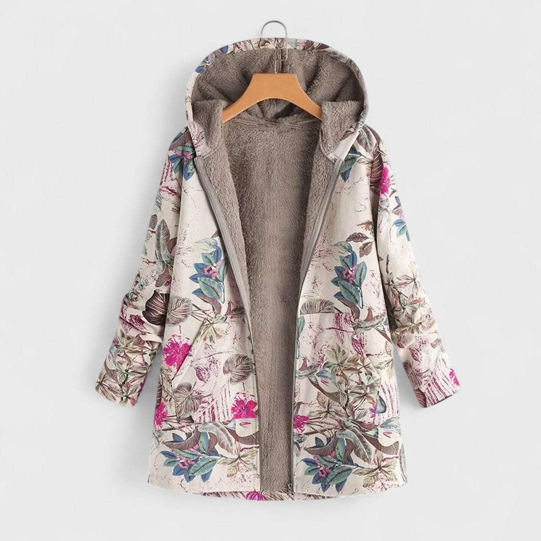Laila | Hooded Jacket with Fleece Lining