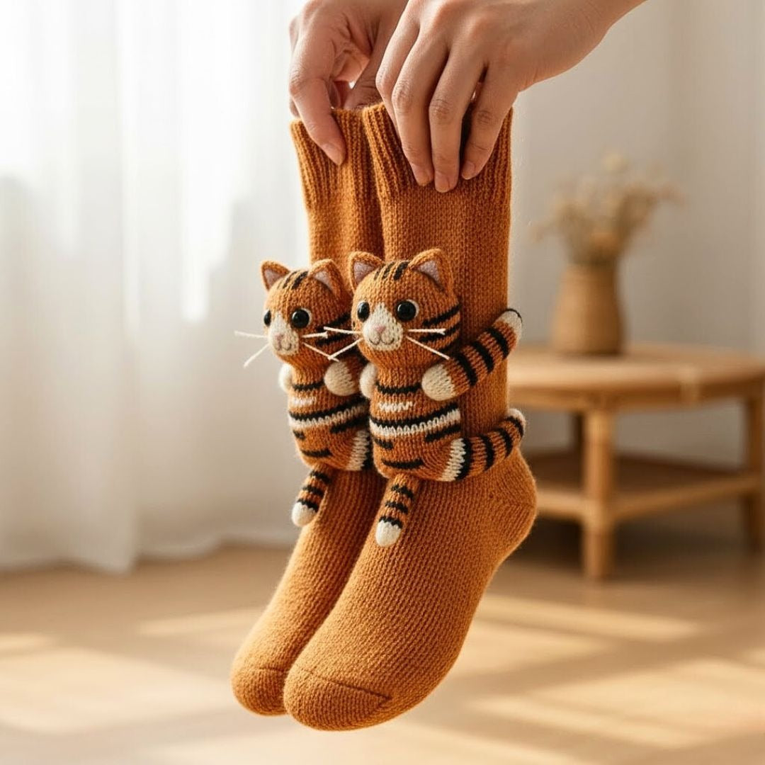Cuddle Socks – Delightfully Warm – Unisex One Size, Special Offer 1+1 Free