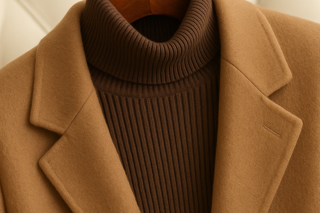 FRESH LABEL | Valeria - Woollen Overcoat