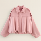 FRESH LABEL | Hailey Oversized Bomber Jacket (Final Sale)