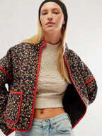 SALENTINE™ - Chic Print Style Long Sleeve Jacket