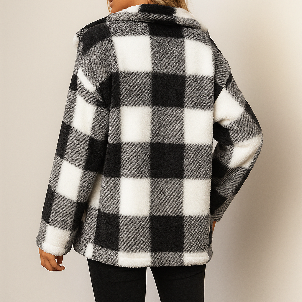 FRESH LABEL | Tess - Check Jacket