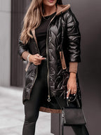 Elisa | Warm Hooded Coat