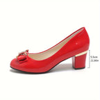 Carole™ – Comfortable Low Heel Pumps for Elegant Women
