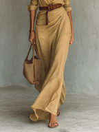 Weronika - Long Elegant Maxi Dress Highlighting the Figure