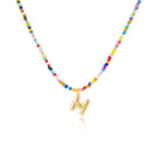 MACY™ - Colorful Bubble Letter Necklace