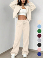 PALOMA™ – Cozy Streetwear Zip Jacket and Pants Set