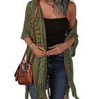 ZARELLA™ – Comfy Summer Hollow Tassel Outwear