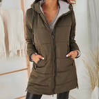 Karina | Lightweight Winter Down Jacket with Hood