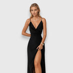 RONA™ – Sophisticated Slit Maxi Dress