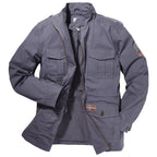 Men’s field jacket with adjustable waist