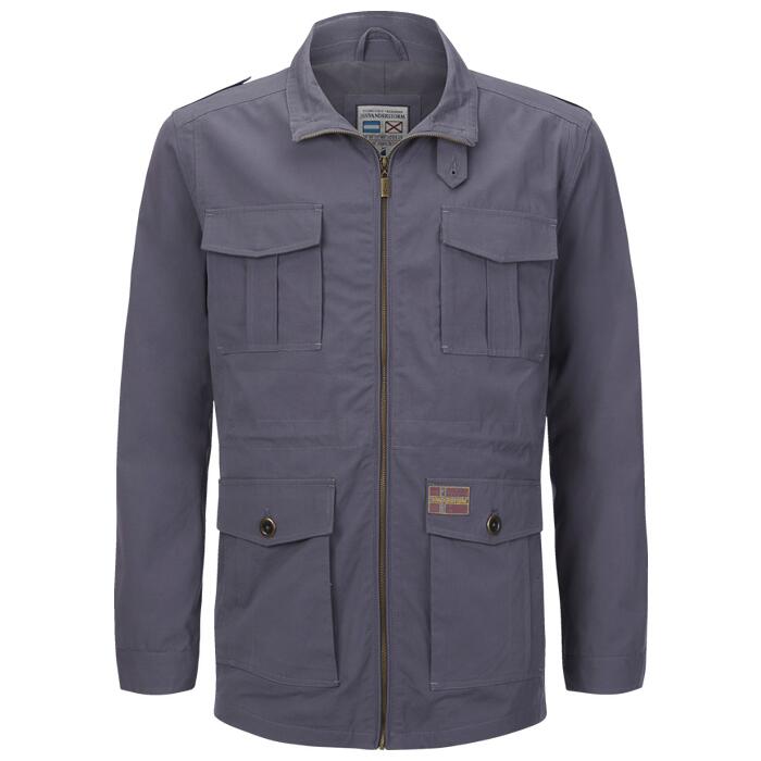 Men’s field jacket with adjustable waist