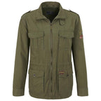 Men’s field jacket with adjustable waist