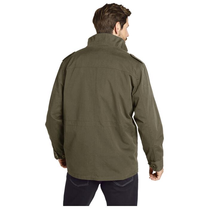 Men’s field jacket with adjustable waist