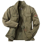 Men’s field jacket with adjustable waist