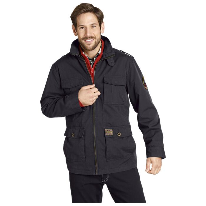 Men’s field jacket with adjustable waist