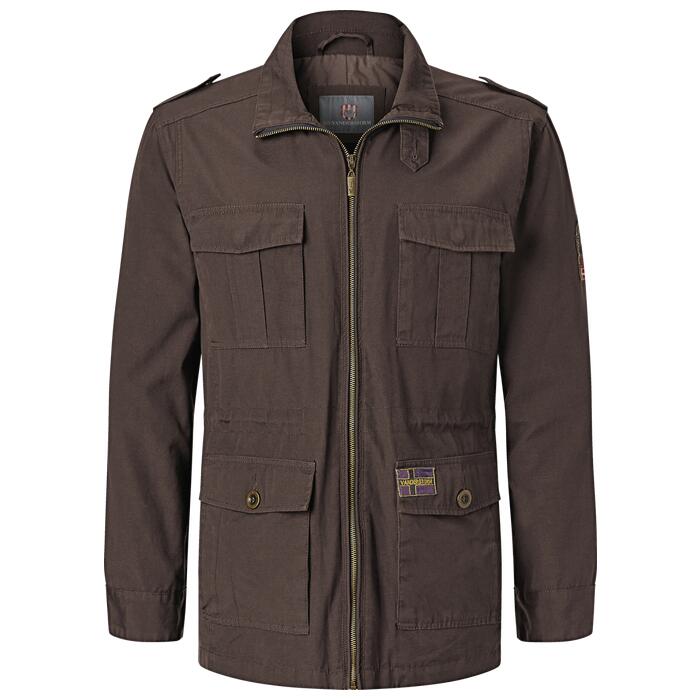 Men’s field jacket with adjustable waist
