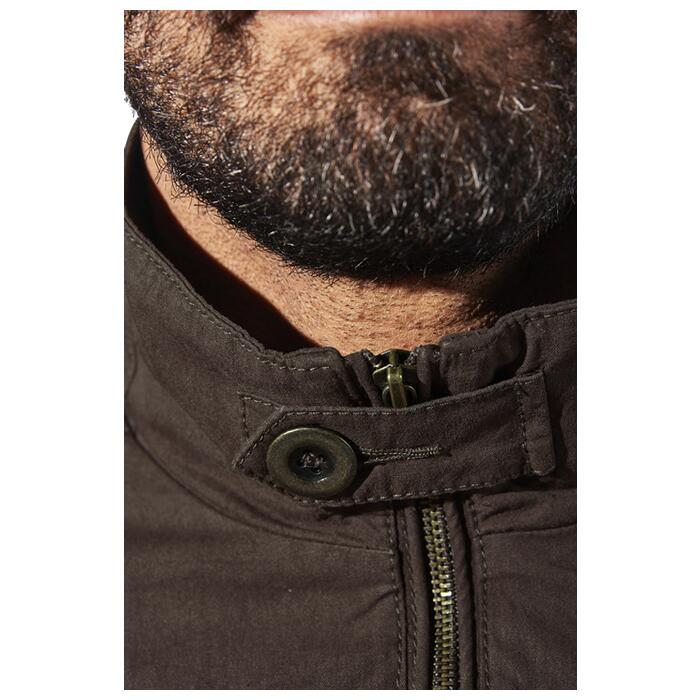 Men’s field jacket with adjustable waist