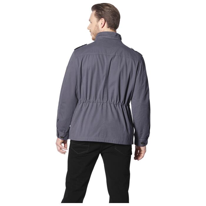 Men’s field jacket with adjustable waist