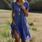 TAMIKA™ – Chic Short Sleeve Dress