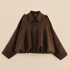 FRESH LABEL | Hailey Oversized Bomber Jacket (Final Sale)