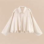 FRESH LABEL | Hailey Oversized Bomber Jacket (Final Sale)