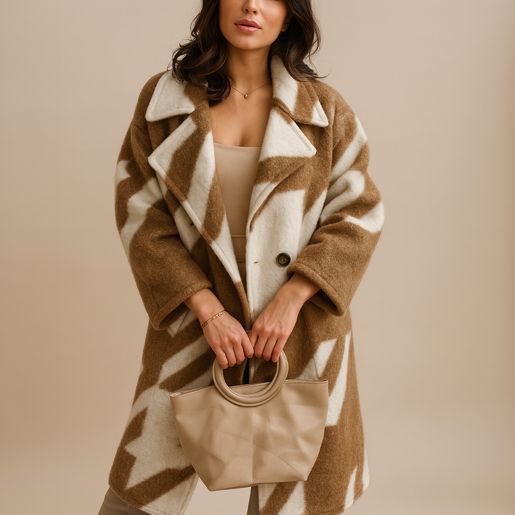 FRESH LABEL | Isa – Printed Women's Coat