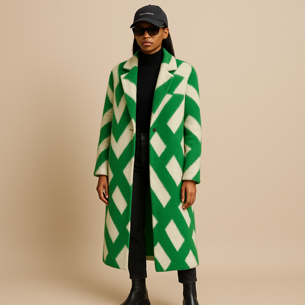 FRESH LABEL | Isa – Printed Women's Coat
